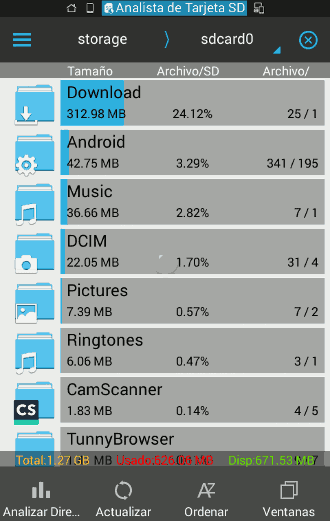 Es File Explorer para Android