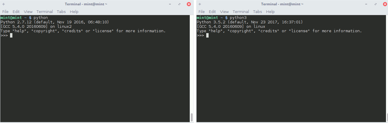 Python 2 vs Python 3